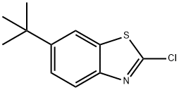 6-(TER-BUTYL)-2-CHLOROBENZOTHIAZOLE 구조식 이미지