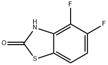 4,5-DIFLUORO-2(3H)-BENZOTHIAZOLONE Structure