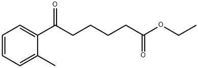 ETHYL 6-(2-METHYLPHENYL)-6-OXOHEXANOATE Structure