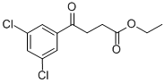 ETHYL 4-(3,5-DICHLOROPHENYL)-4-OXOBUTYRATE Structure