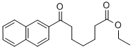 ETHYL 7-(2-NAPHTHYL)-7-OXOHEPTANOATE 구조식 이미지