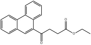 ЭТИЛ 4-OXO-4- (9-ФЕНАНТРИЛ) БУТИРАТ структурированное изображение