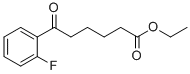 ETHYL 6-(2-FLUOROPHENYL)-6-OXOHEXANOATE Structure