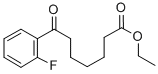 ETHYL 7-(2-FLUOROPHENYL)-7-OXOHEPTANOATE Structure