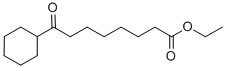 ETHYL 8-CYCLOHEXYL-8-OXOOCTANOATE Structure