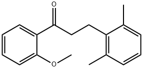 3-(2,6-DIMETHYLPHENYL)-2'-METHOXYPROPIOPHENONE Structure
