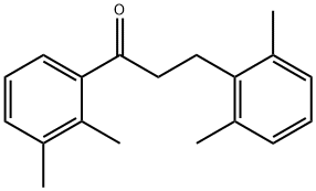 2',3'-DIMETHYL-3-(2,6-DIMETHYLPHENYL)프로피오페논 구조식 이미지