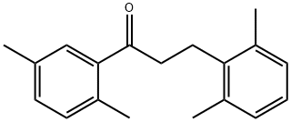 2',5'-DIMETHYL-3-(2,6-DIMETHYLPHENYL)프로피오페논 구조식 이미지