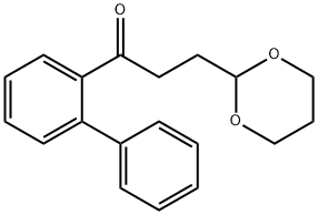 3-(1,3-DIOXAN-2-YL)-2'-PHENYLPROPIOPHENONE Structure