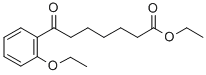 에틸7-(2-에톡시페닐)-7-옥소헵타노에이트 구조식 이미지