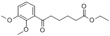 ETHYL 6-(2,3-DIMETHOXYPHENYL)-6-OXOHEXANOATE 구조식 이미지