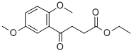 에틸4-(2,5-DIMETHOXYPHENYL)-4-OXOBUTYRATE 구조식 이미지