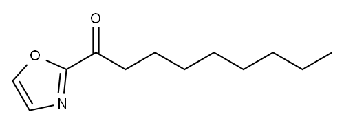 2-NONANOYLOXAZOLE Structure