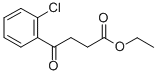 ETHYL 4-(2-CHLOROPHENYL)-4-OXOBUTYRATE Structure