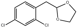 1,3-DICHLORO-4-(1,3-DIOXOLAN-2-YLMETHYL)BENZENE 구조식 이미지