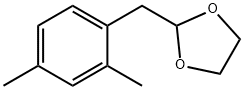 2,4-DIMETHYL(1,3-DIOXOLAN-2-YLMETHYL)BENZENE Structure
