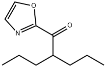 2-(2-PROPYLVALERYL)옥사졸 구조식 이미지