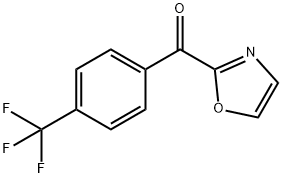 2-(4-TRIFLUOROMETHYLBENZOYL)OXAZOLE Structure