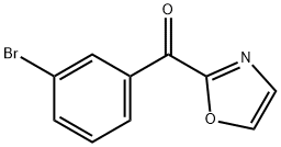 2-(3-BROMOBENZOYL)OXAZOLE Structure