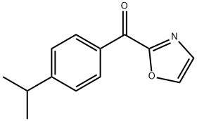 2-(4-ISOPROPYLBENZOYL)OXAZOLE Structure