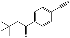 4'-CYANO-3,3-DIMETHYLBUTYROPHENONE Structure