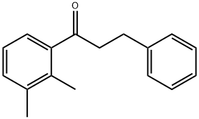 2',3'-DIMETHYL-3-PHENYLPROPIOPHENONE 구조식 이미지