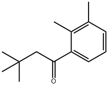 2',3,3,3'-TETRAMETHYLBUTYROPHENONE 구조식 이미지