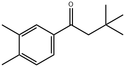 3,3,3',4'-TETRAMETHYLBUTYROPHENONE Structure