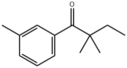 3',2,2-TRIMETHYLBUTYROPHENONE 구조식 이미지