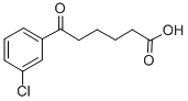 6-(3-CHLOROPHENYL)-6-OXOHEXANOIC ACID Structure