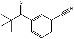 3'-CYANO-2,2-DIMETHYLPROPIOPHENONE Structure