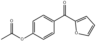 2-(4-ACETOXYBENZOYL) FURAN 구조식 이미지