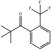 2,2-DIMETHYL-2'-TRIFLUOROMETHYLPROPIOPHENONE 구조식 이미지
