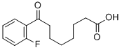 8-(2-FLUOROPHENYL)-8-OXOOCTANOIC ACID Structure