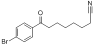 8-(4-BROMOPHENYL)-8-OXOOCTANENITRILE Structure