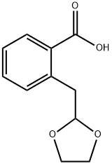 2-(1,3-DIOXOLAN-2-YLMETHYL)BENZOIC ACID Structure