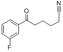 6-(3-FLUOROPHENYL)-6-OXOHEXANENITRILE Structure