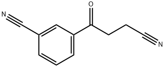 4-(3-CYANOPHENYL)-4-OXOBUTYRONITRILE Structure