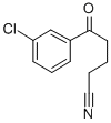 5-(3-CHLOROPHENYL)-5-OXOVALERONITRILE 구조식 이미지