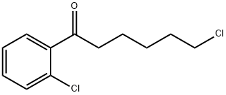 6-CHLORO-1-(2-CHLOROPHENYL)-1-OXOHEXANE Structure