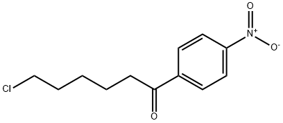 6-CHLORO-1-(4-NITROPHENYL)-1-OXOHEXANE 구조식 이미지