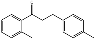 2'-METHYL-3-(4-METHYLPHENYL)PROPIOPHENONE 구조식 이미지