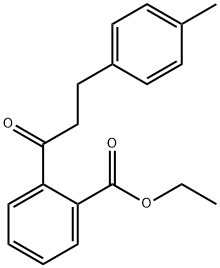 2'-CARBOETHOXY-3-(4-METHYLPHENYL)PROPIOPHENONE Structure