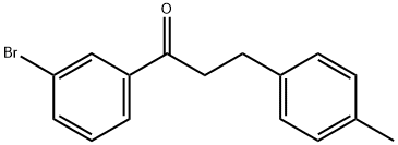 3'-BROMO-3-(4-METHYLPHENYL)PROPIOPHENONE Structure