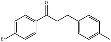 4'-BROMO-3-(4-METHYLPHENYL)PROPIOPHENONE Structure