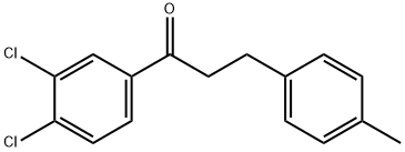 3',4'-DICHLORO-3-(4-METHYLPHENYL)PROPIOPHENONE Structure