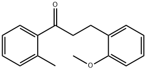 3-(2-METHOXYPHENYL)-2'-METHYLPROPIOPHENONE 구조식 이미지