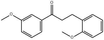 3'-METHOXY-3-(2-METHOXYPHENYL)PROPIOPHENONE Structure