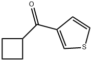 CYCLOBUTYL 3-THIENYL KETONE Structure