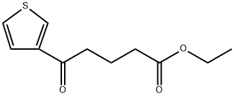 ETHYL 5-OXO-5-(3-THIENYL)VALERATE Structure